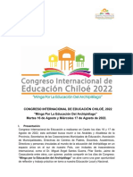 PROGRAMA CONGRESO CHILOÉ 2022