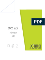 Soc 2 Audit Project Plan 2020