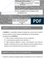 Mecanismos de Aderência e Perda de Aderência