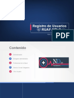 REGISTRO DE USUARIOS RUAF-NDv2