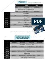 Horario 3