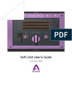 Apogee Soft Limit User's Guide