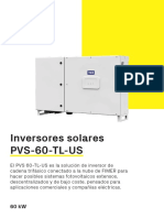 Fimer Pvs-60-Tl-us Es Rev B