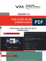 Creación de Blog Empresarial