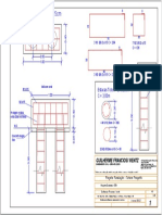 Bloco Totem com duas estacas de 25cm de diâmetro