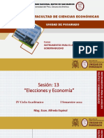 13 Elecciones y Economia