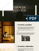 Tipos de Eventos