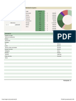Planilla de Excel de Presupuesto de Fiesta