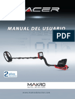 Detector de metales: Instrucciones de uso