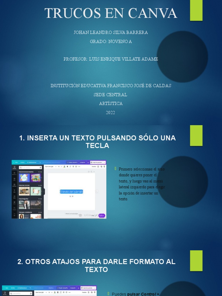 Trucos En Canva 20 Pdf Informática Software