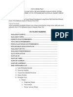 Judul Penelitia Pembelajaran Luring Sistem Shift