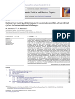 Progress in Particle and Nuclear Physics: M. Salvatores, G. Palmiotti