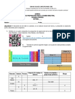 Taller de Preparaci N Bimestral Qu Mica 7