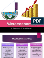 Microeconomía I: Los bienes y su clasificación