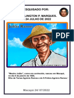 O Pioneiro Julião Tomaz Ramos