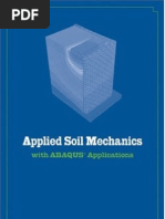 Applied Soil Mechanics With ABAQUS Applications