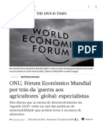 PT - UN, World Economic Forum Behind Global ‘War on Farmers’: Experts