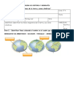 Prueba de Historia y Geografía 3° Lineas de La Tierra 2022