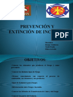 Prevención y Extinción de Incendios