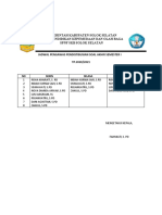 Jadwal Pengawas Pendistibusian Soal Akhir Semester I