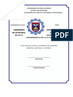 Esquema de Anteproyecto Auditoria Gestion de Riesgos en Area de Contabilidad