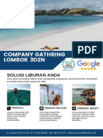 Company Gathring Lombok 3D2N