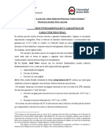 Apunte Derechos Fundamentales y Garantías de Carácter Procesal