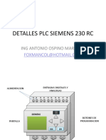De Talles PLC Siemens 230 RC