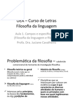 Aula 1 Filosofia Da Linguagem