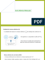 Teoria Atomico-Molecular e Fórmula Centesimal