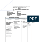 Sesion de Aprendizaje 28 de Junio