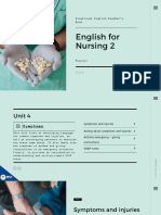 Nursing English for Symptoms and Injuries