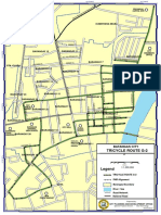 Map of Calicanto City showing major roads and landmarks