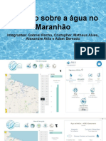 Trabalho Sobre a Água No Maranhão