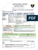 Sesión Tutoría Semana 17