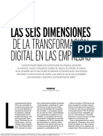 Las seis dimensiones de la Transformación Digital en las Empresas