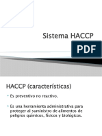 Sistema HACCP 2022