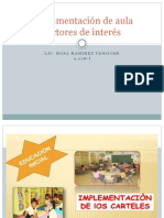 Implementacion de Aula Sectores de Interés