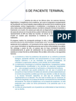 Derechos de Paciente Terminal