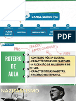 Ascensão do fascismo na Europa pós 1a Guerra