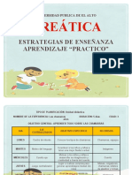 Estrategias de Enseñanza Aprendizaje "Practico"