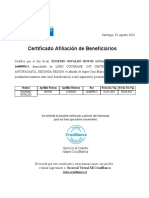 Certificado de Beneficiario - 164889963