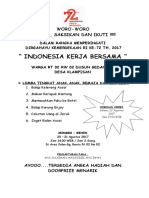 Brosur Lomba Agustusanku