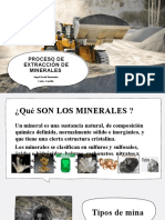 Proceso de Extracción de Minerales