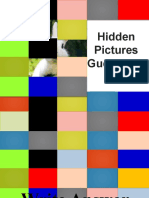 Hidden Pictures Guessing Game