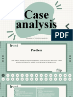Case Analysis de Mesa Dy Torred Valente