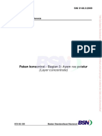 SNI 3148.3-2009 Pakan Konsentrat - Bagian 3 Ayam Ras Petelur