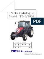 TYM T603 Tractor