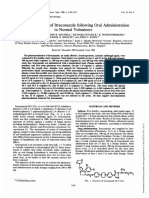 Pharmacokinetics: of Itraconazole Following Oral Administration Normal Volunteers