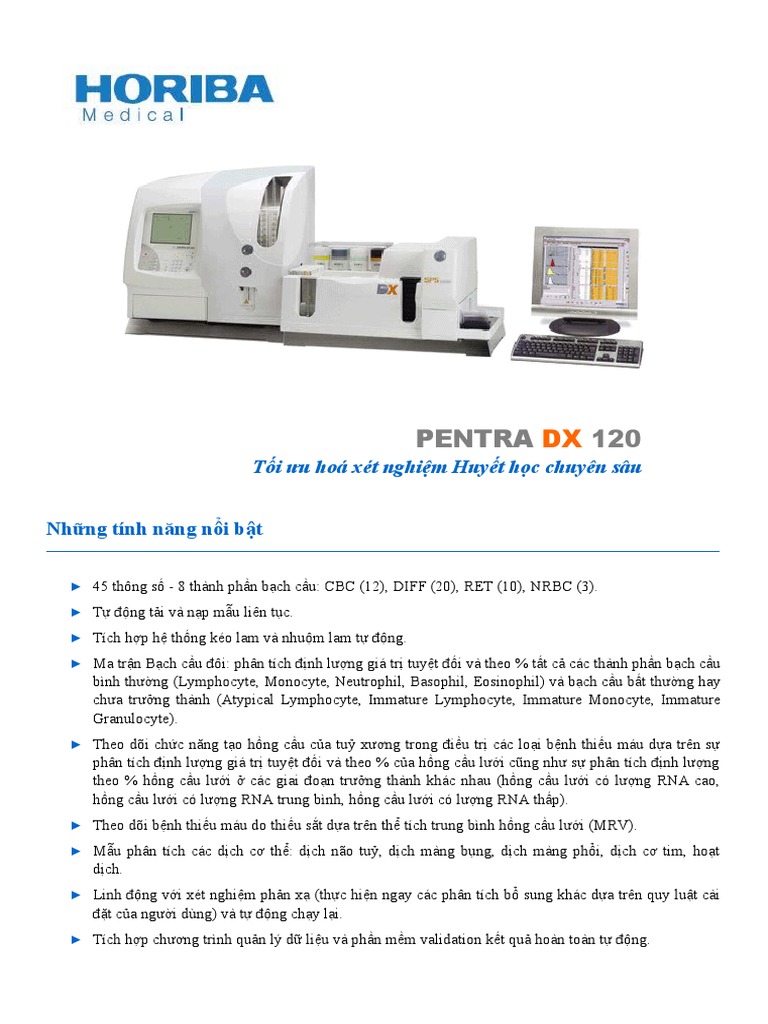 Pentra DX 120 | PDF